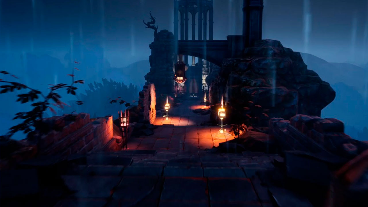 Captura del juego Eligius, una demo en Unreal Engine